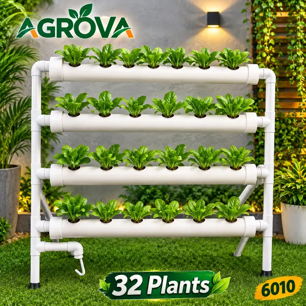 Agrotexbd NFT Hydroponic System 32 Holes Hy-6010