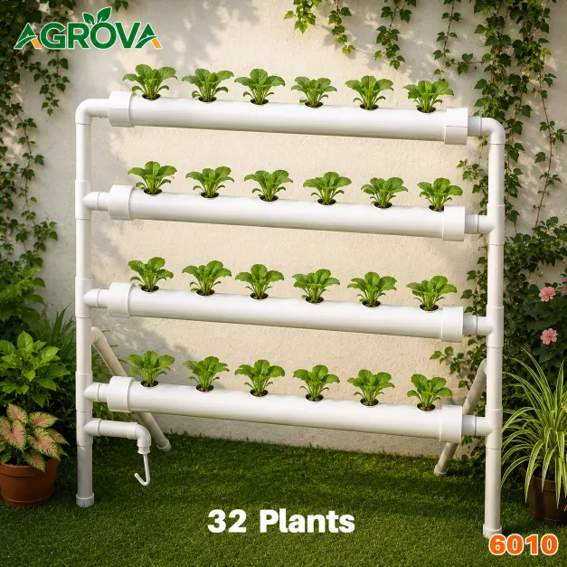 Agrotexbd NFT Hydroponic System 32 Holes Hy-6010 - Image 3