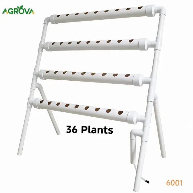 Agrotexbd NFT Hydroponic system 36 holes 4 rows Hy-6001 - Image 3