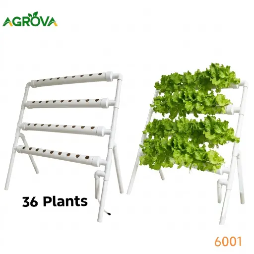 Agrotexbd NFT Hydroponic system 36 holes 4 rows Hy-6001 - Image 4